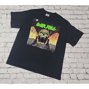 NOS '89 OVER KILL "Years Of Decay" Vintage T Shirt TEE JAYS Single-Stitched XL